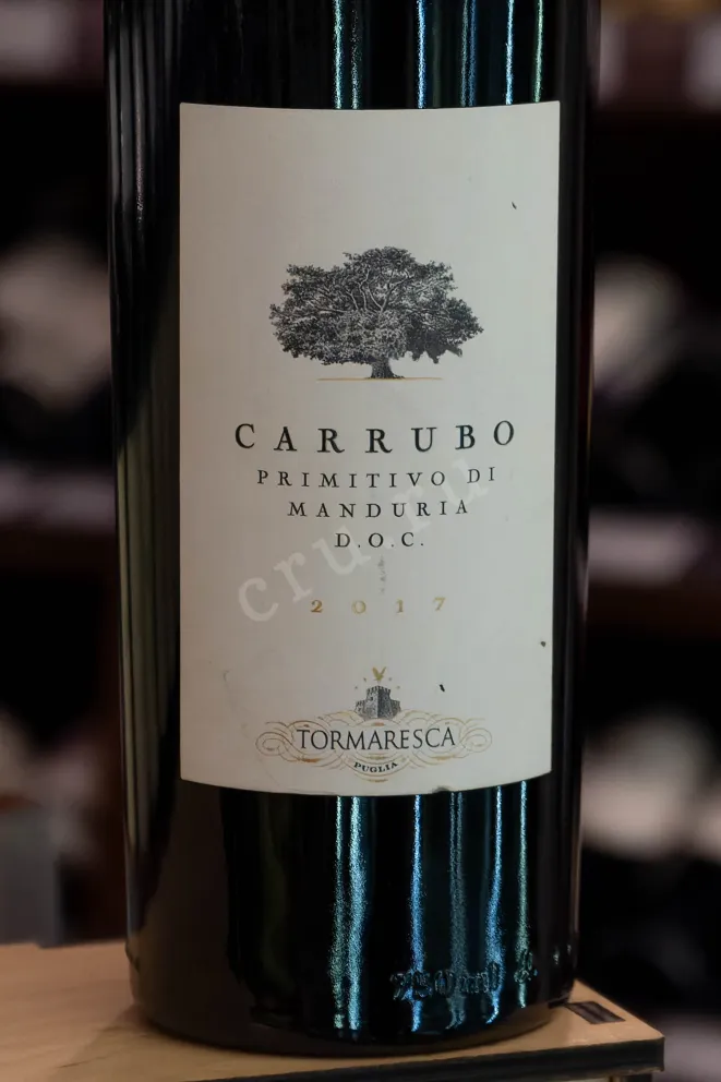 В магазине Крю Профи Tormaresca Carrubo Primitivo di Manduria DOC 2017 0.75 л