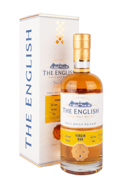 Виски English Whisky Small Batch Release Virgin Oak gift box  0.7 л