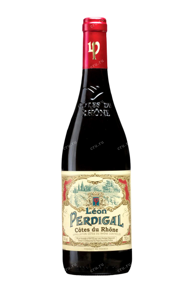 Вино Leon Perdigal Cotes Du Rhone red dry 2015 0.75 л
