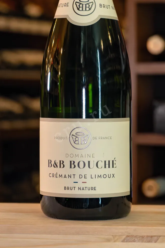 В магазине Крю Профи Domaine B&B Bouche Cremant de Limoux Brut Nature 2022 0.75 л