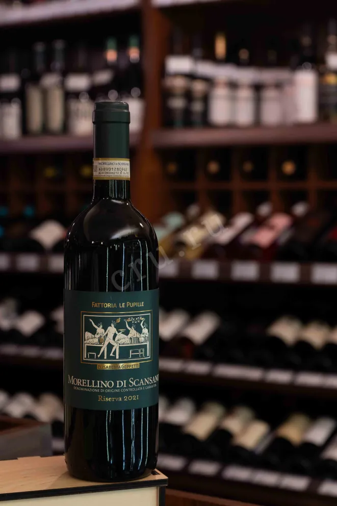 В магазине Крю Профи Fattoria Le Pupille Morellino di Scansano 2021 0.75 л