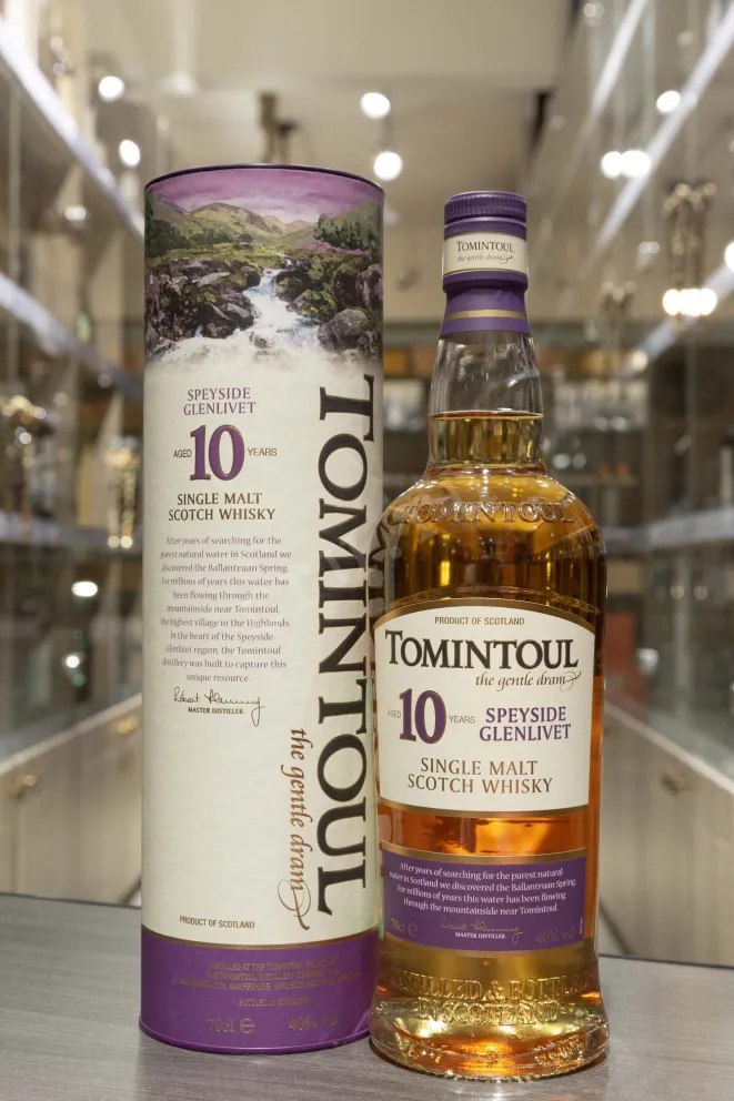 В магазине Крю Профи Tomintoul Speyside Glenlivet 10 years 0.7 л