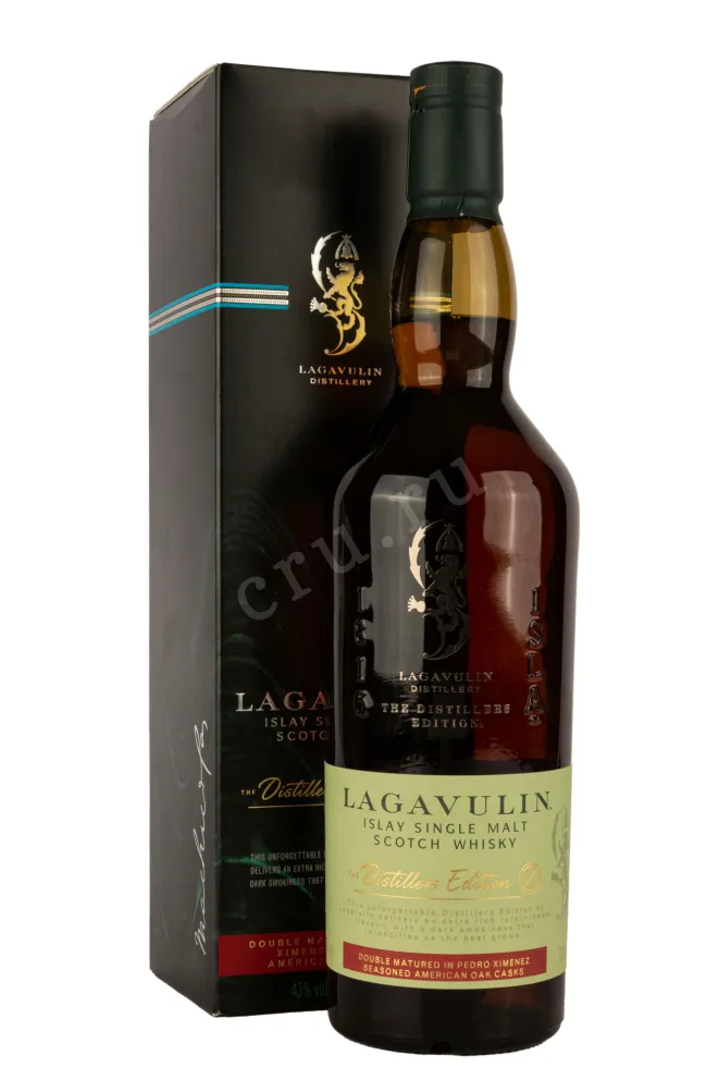 Виски Lagavulin Distillers Edition gift box  0.7 л