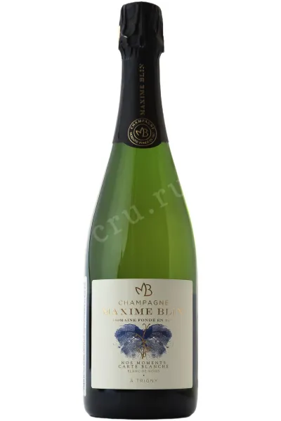 Шампанское Maxime Blin Nos Moments Carte Blanche 2020 0.75 л