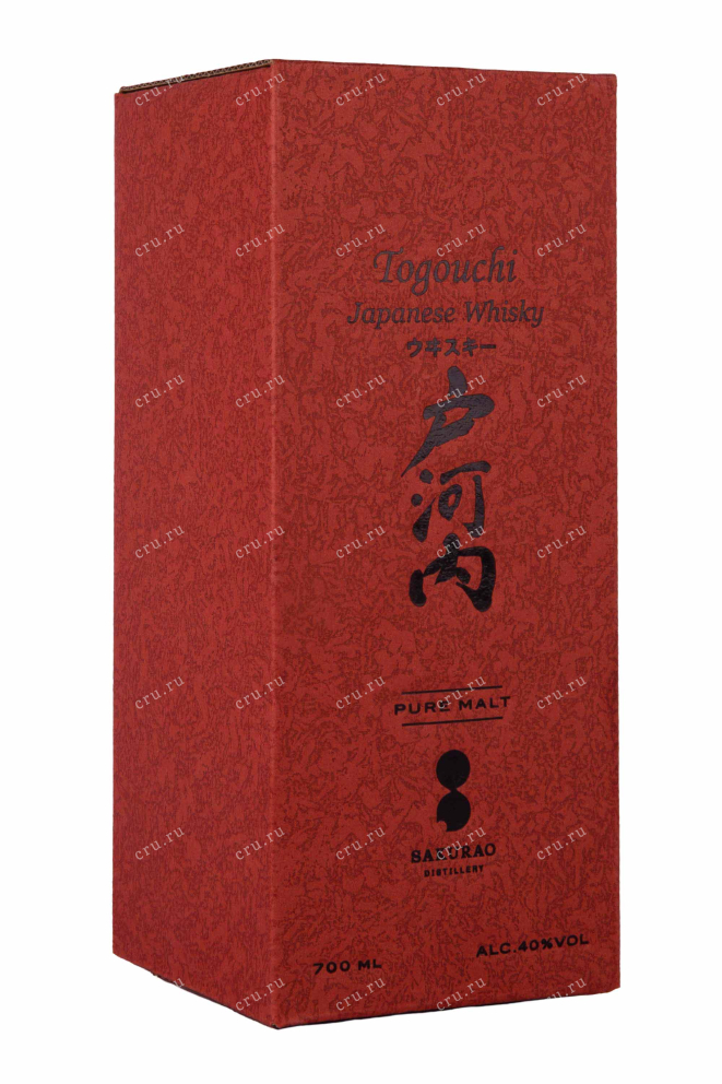Подарочная коробка Togouchi Pure Malt gift box 0.7 л