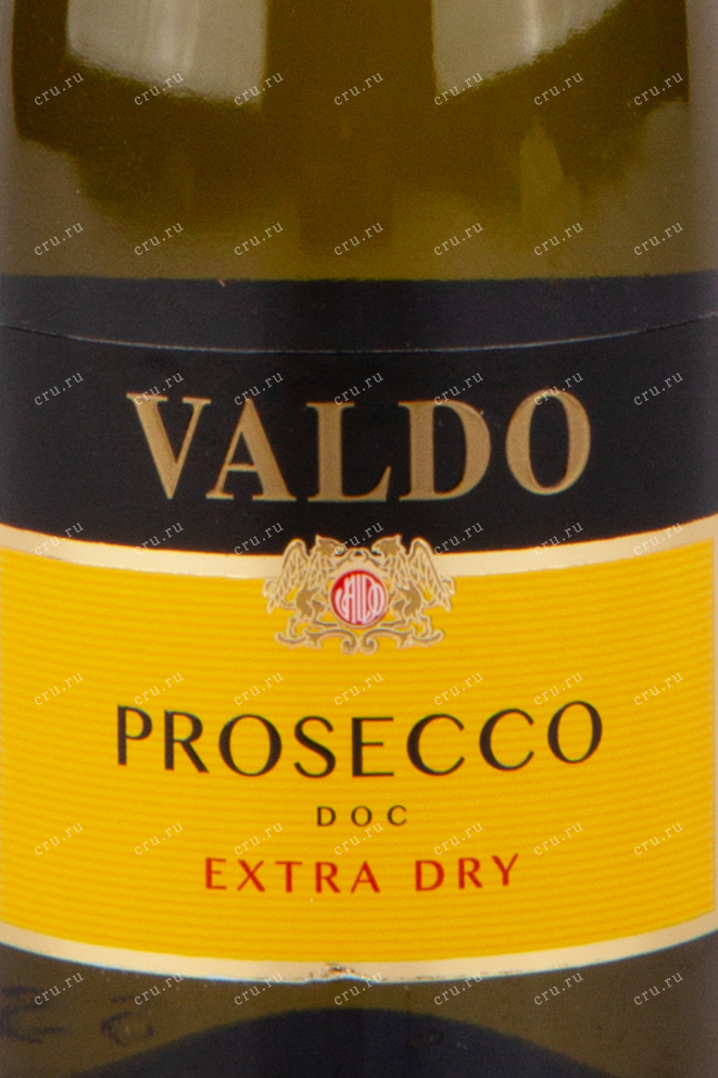 Этикетка игристого вина Вальдо Просекко Тревизо ДОК 0.2