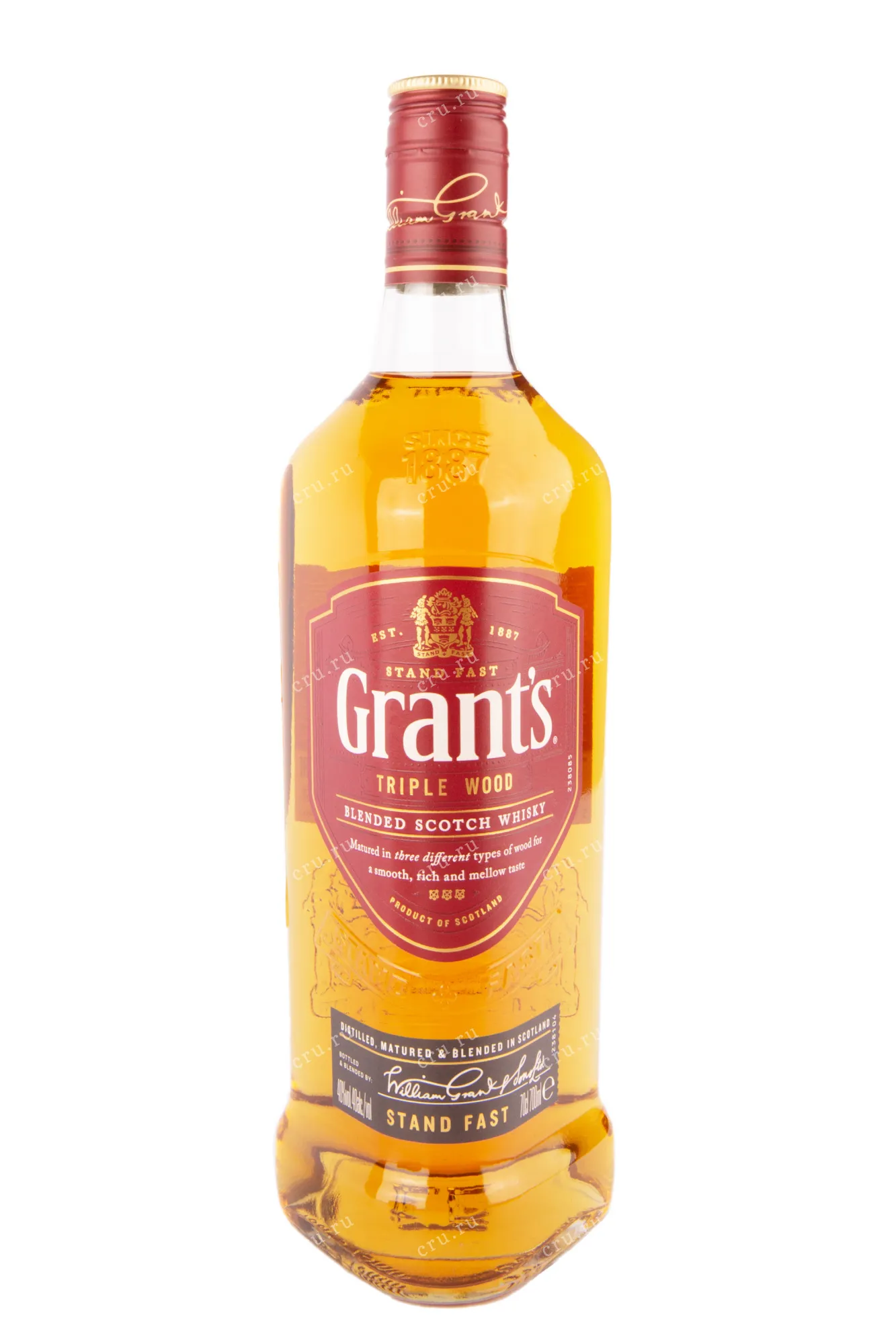 Фото — Виски Grants Triple Wood 3 years  0.7 л