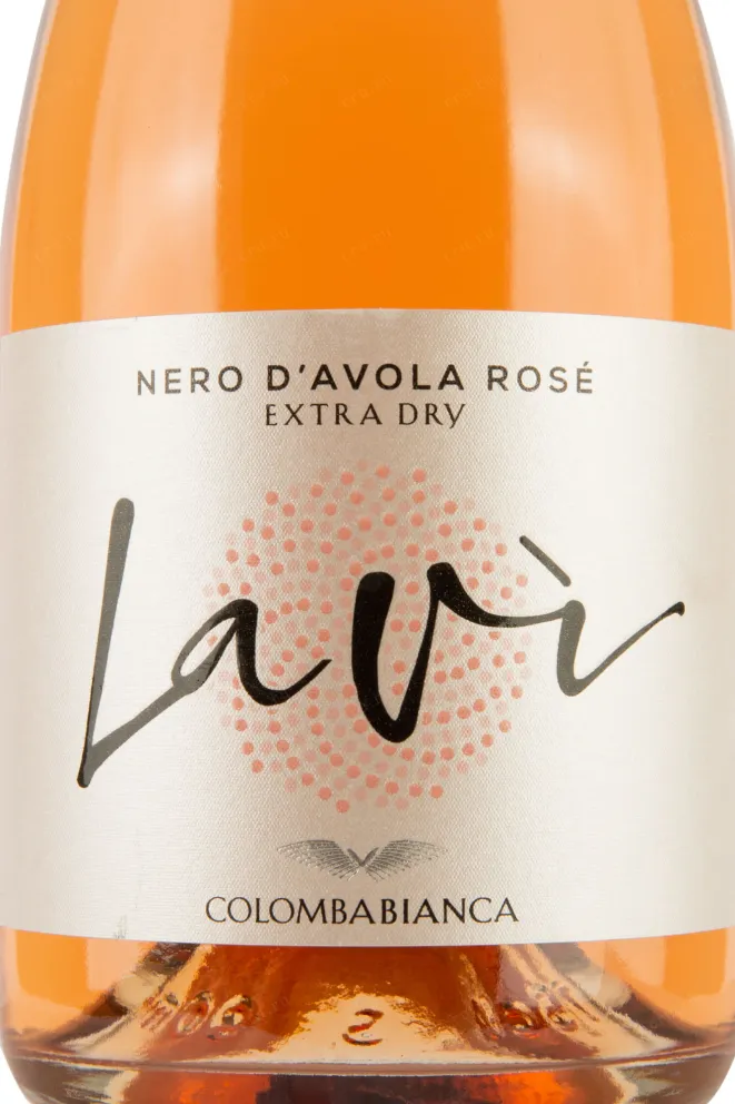 Этикетка Lavi Nero D'Avola Extra Dry 0.75 л
