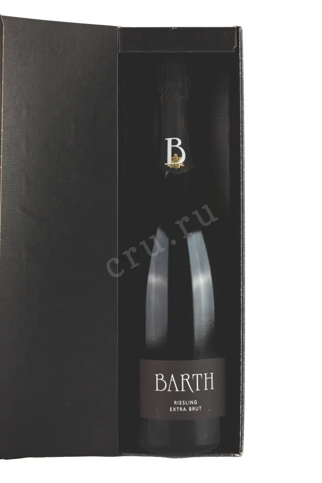 В подарочной коробке Barth Riesling Extra Brut gift box 2017 1.5 л