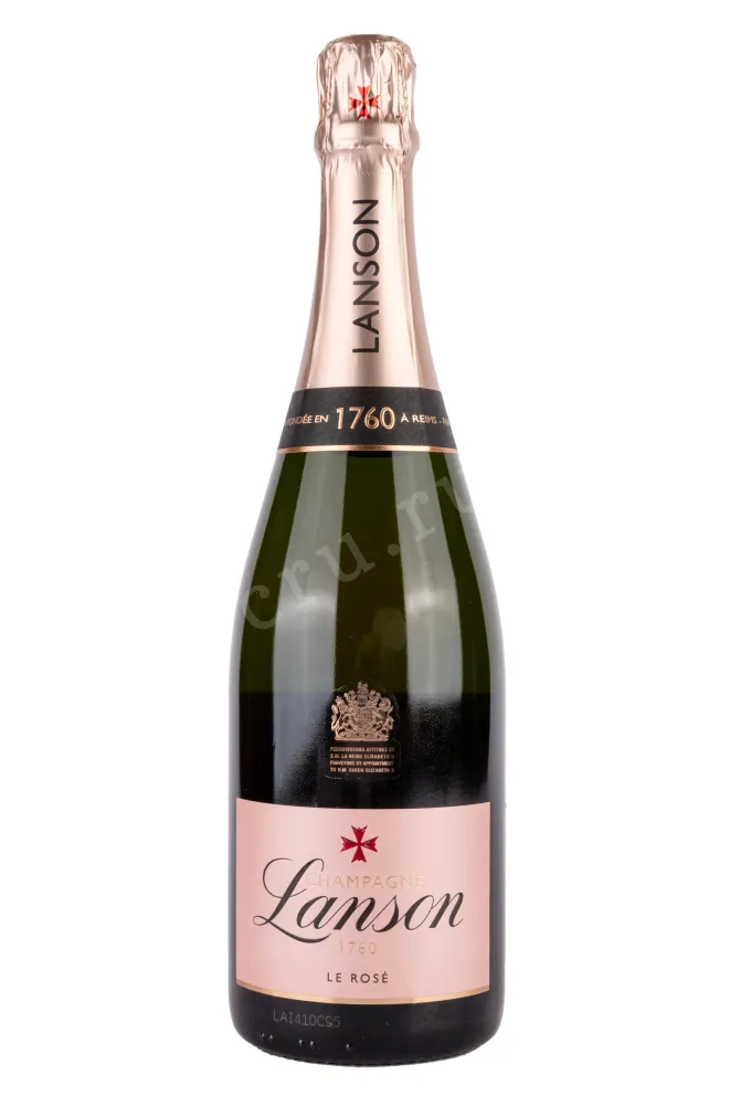 Бутылка Lanson Le Rose Brut in gift box 2017 0.75 л