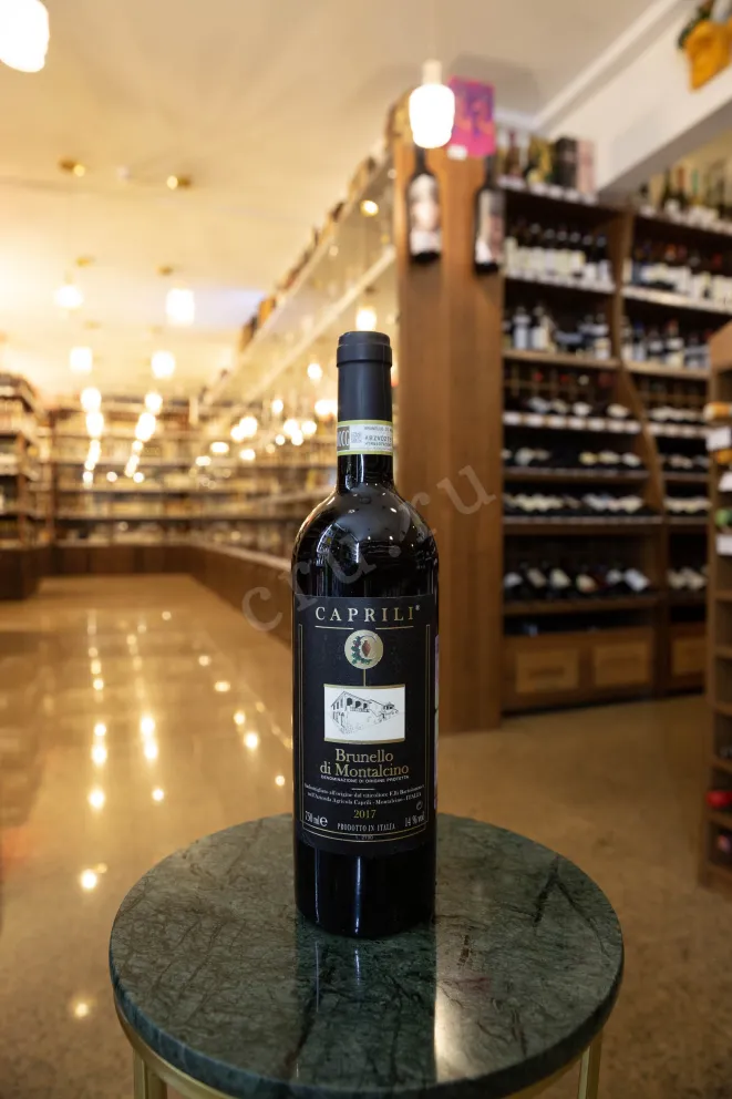В магазине Крю Профи Caprili Brunello di Montalcino DOCG 2017 0.75 л