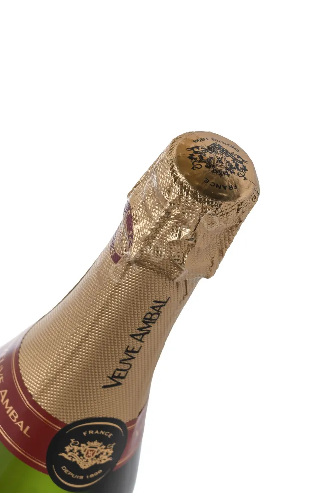 Пробка Veuve Ambal Cremant de Bourgogne Grande Cuvee Blanc Brut 2021 0.75 л