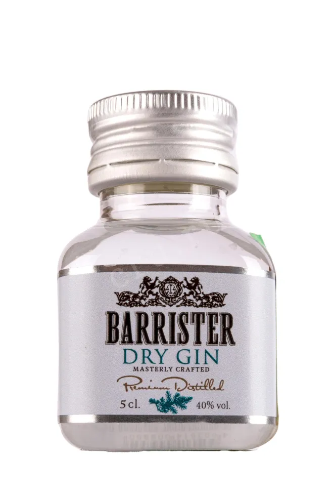 Джин Barrister Dry Gin in a plastic bottle  0.05 л