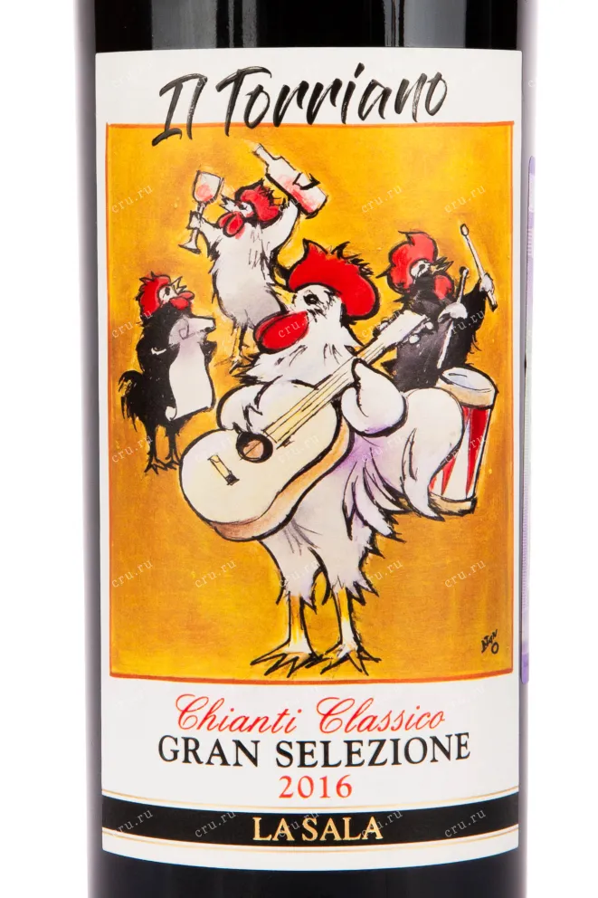 Этикетка вина Il Torriano Chianti Classico 2016 0.75 л
