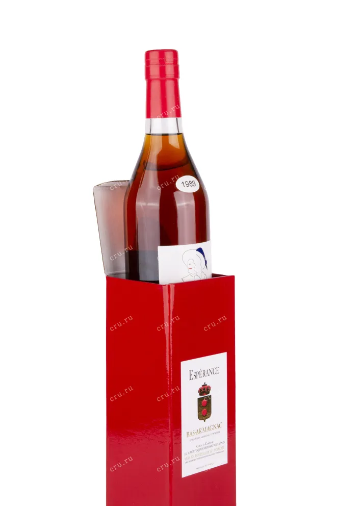 Арманьяк Domaine d'Esperance Les Tresors de d'Artagnan 1989 0.7 л