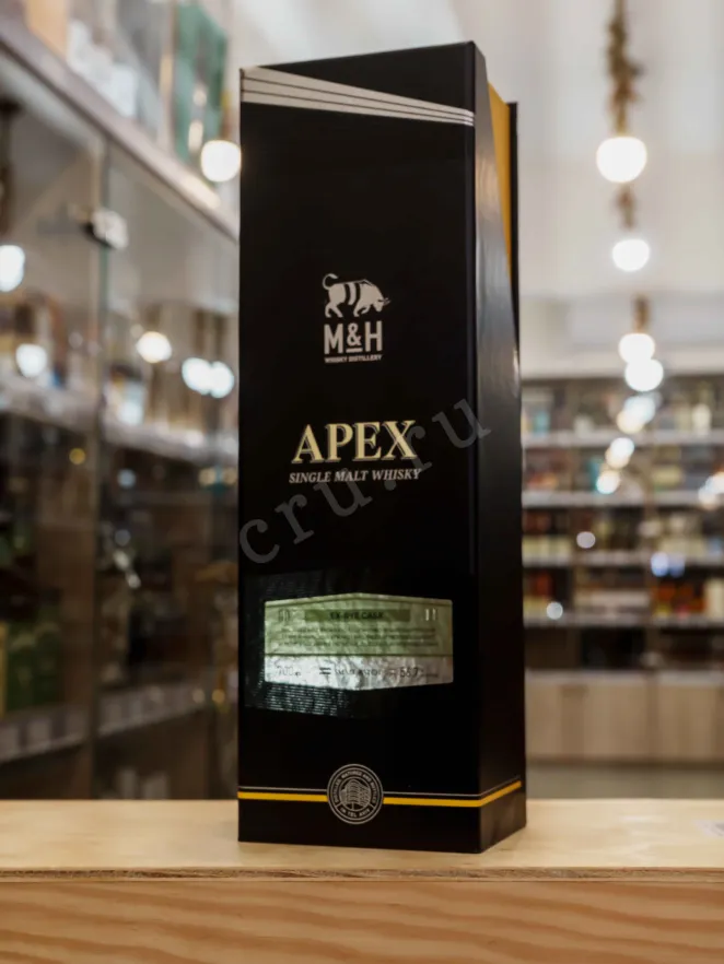 В магазине Крю Профи M&H Apex ex-Rye Cask in gift box 0.7 л