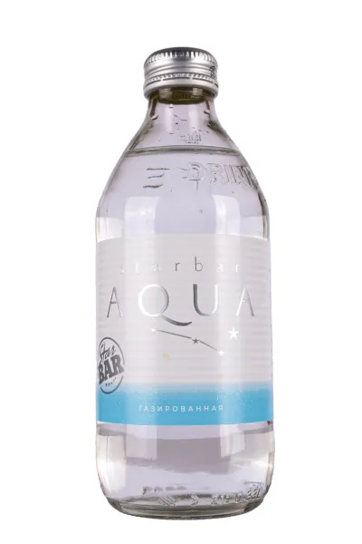 Вода Starbar Aqua mineral carbonated  0.33 л