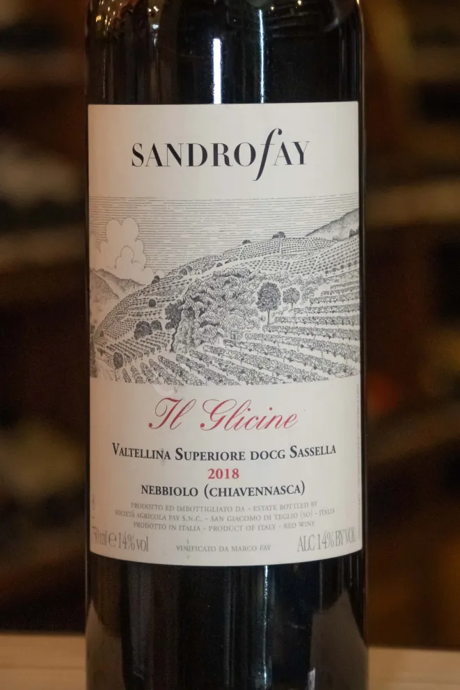 В магазине Крю Профи Sandro Fay Il Glicine Valtellina Superiore Sassella 2018 0.75 л