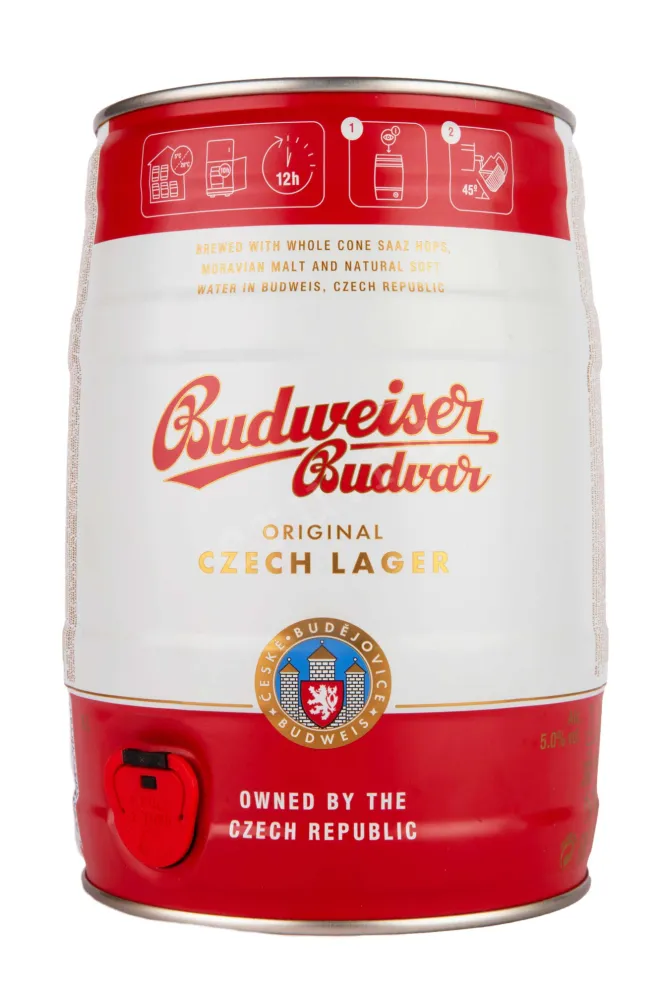 Пиво Budweiser Budvar Lager  5 л