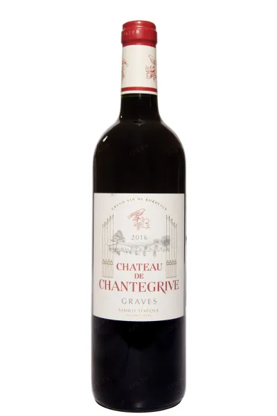 Вино Chateau De Chantegrive Graves AOC 2016 0.75 л