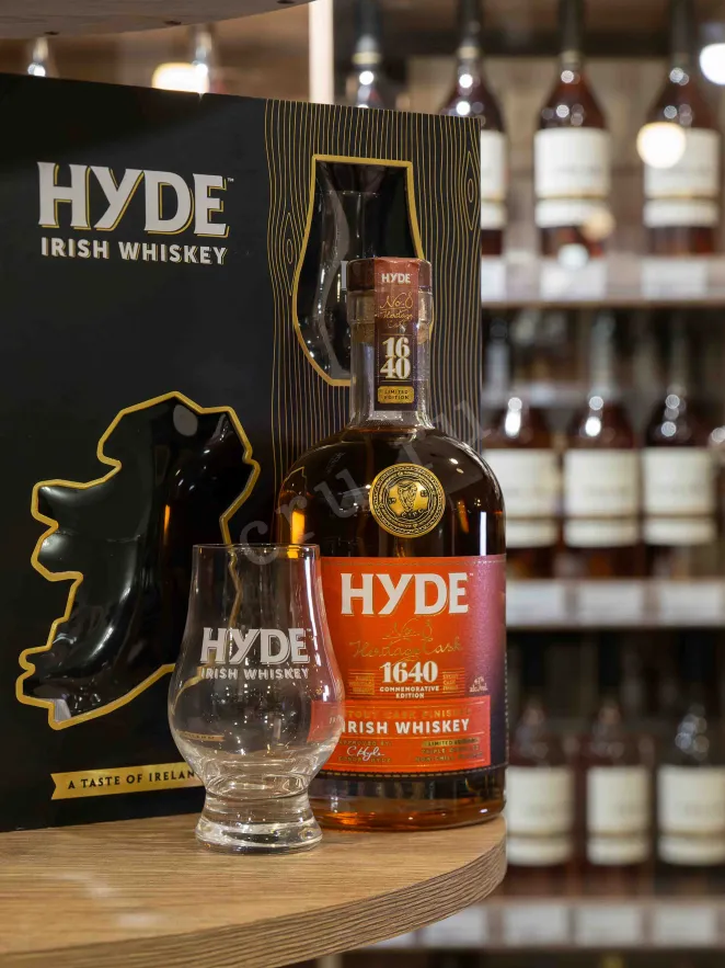 В магазине Крю Профи Hyde №8 Stout Cask Finish in giftset with 2 glasses 0.7 л