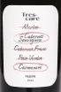 Этикетка Trescare Resrve Cabernet Sauvignon Carmenere 2022 0.75 л