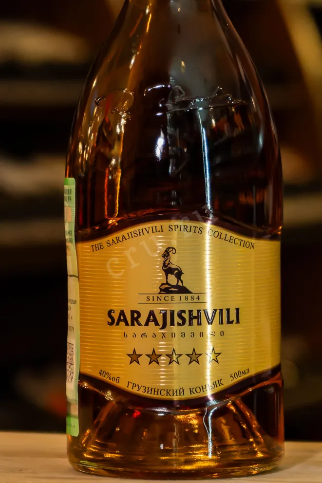 В магазине Крю Профи Sarajishvili 5 stars 0.5 л