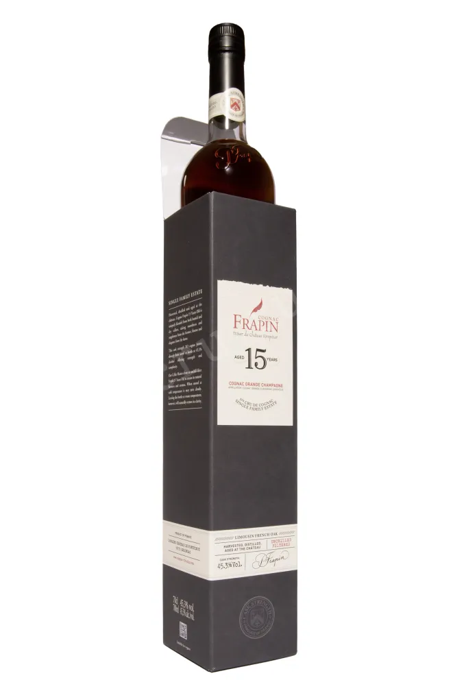 В подарочной коробке Frapin 15 years gift box 2008 0.7 л