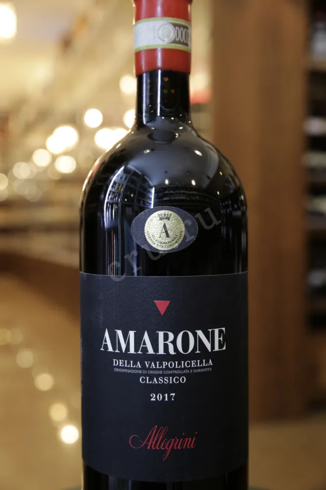 В магазине Крю Профи Amarone della Valpolicella DOCG Classico Allegrini with gift box 2017 1.5 л