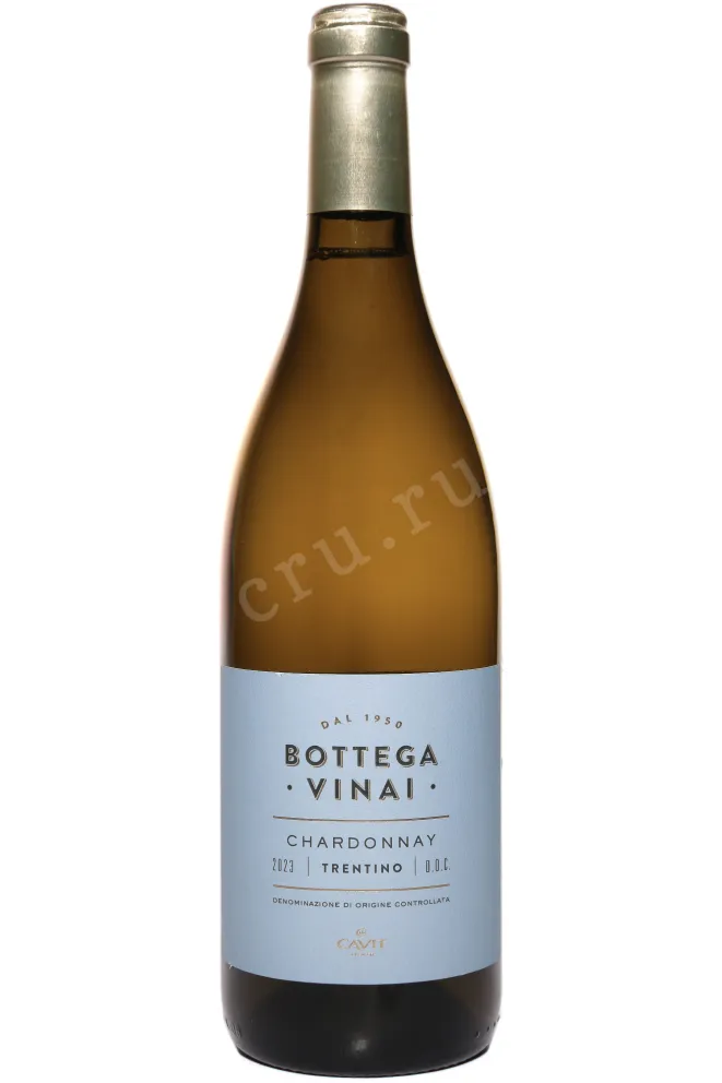 Вино Bottega Vinai Chardonnay 2023 0.75 л