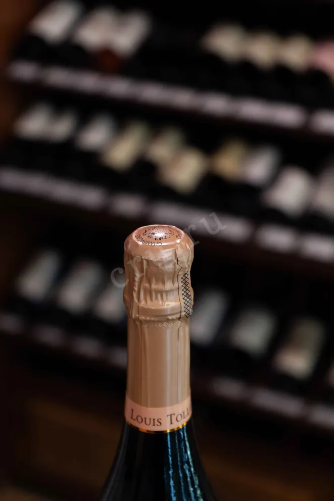 Пробка Louis Tollet La Grande Cuvee Rose Brut 2017 0.75 л