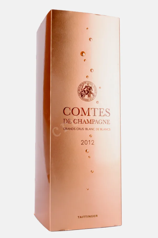 Шампанское Taittinger Comtes de Champagne Grands Crus Blanc de Blancs gift box 2012 0.75 л