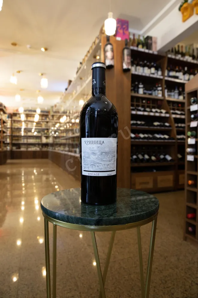 Контрэтикетка Krinica Rivage 2020 0.75 л