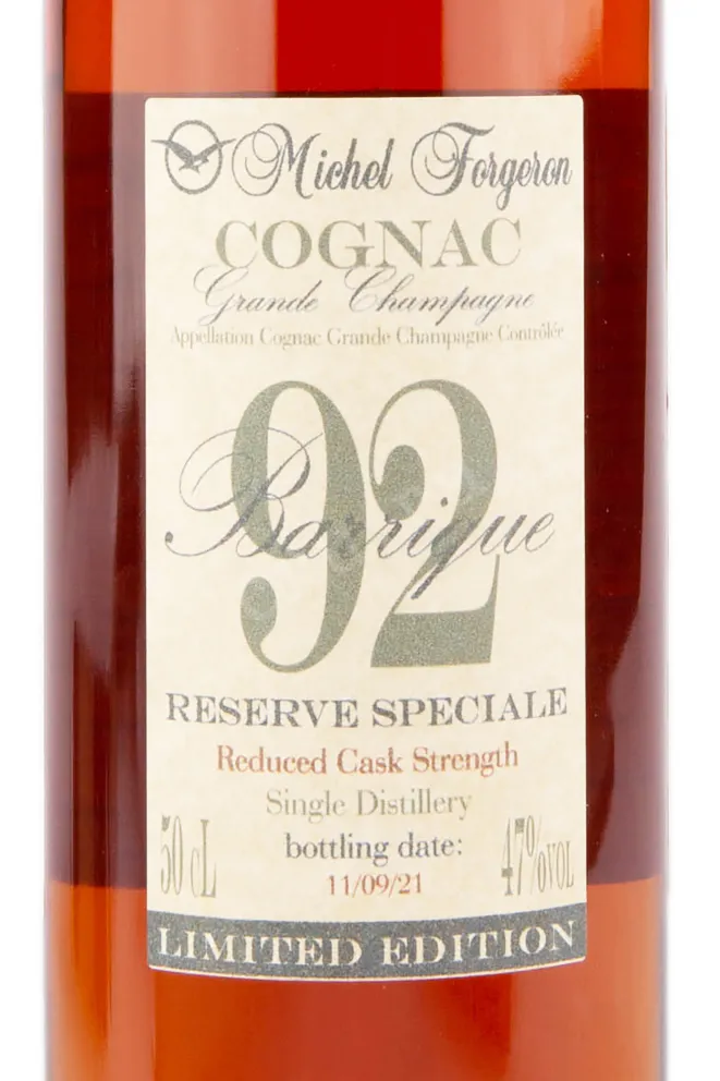 Коньяк Michel Forgeron Barrique gift box 1992 0.5 л