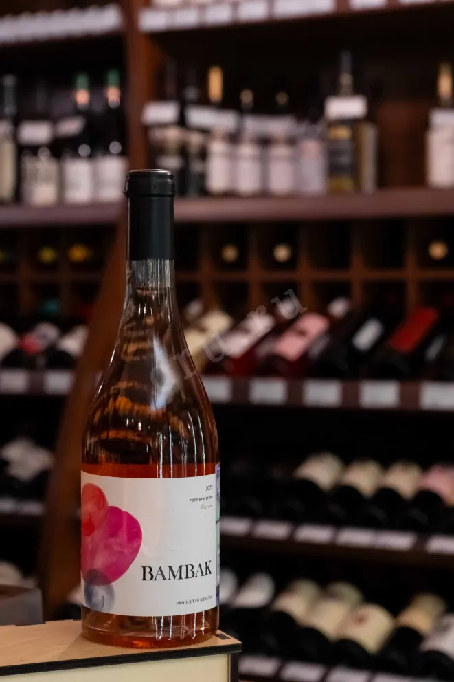 В магазине Крю Профи Bambak Rose Dry 2022 0.75 л