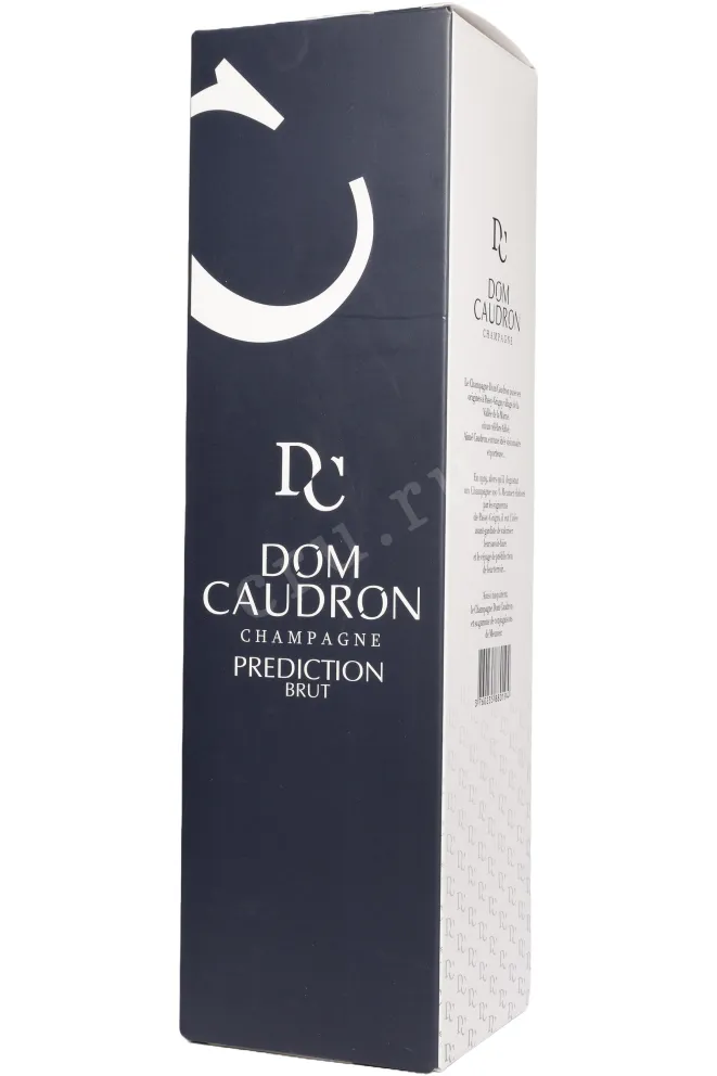 Подарочная коробка Dom Caudron Prediction Brut in gift box 2022 0.75 л