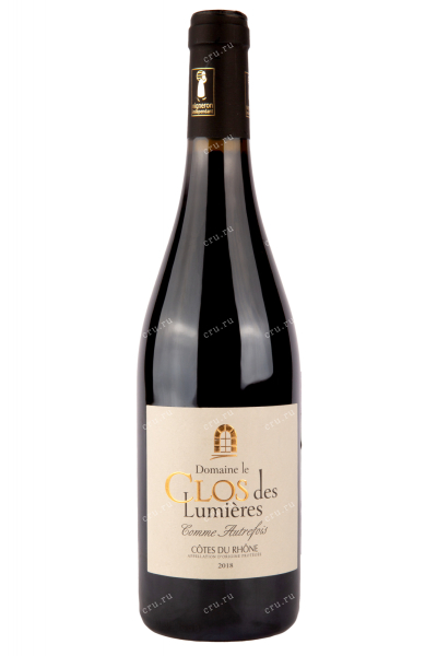 Вино Domaine Le Clos des Lumieres Cotes du Rhone Comme Autrefois  0.75 л