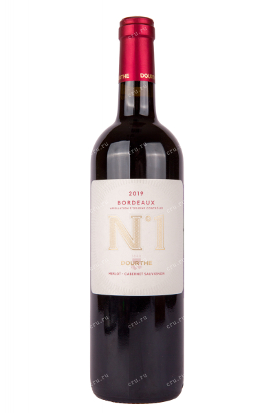 Вино Dourthe №1 Bordeaux Rouge 2020 0.75 л