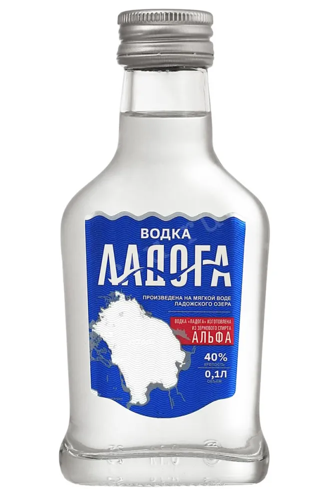 Водка Ладога (Альфа)  0.1 л