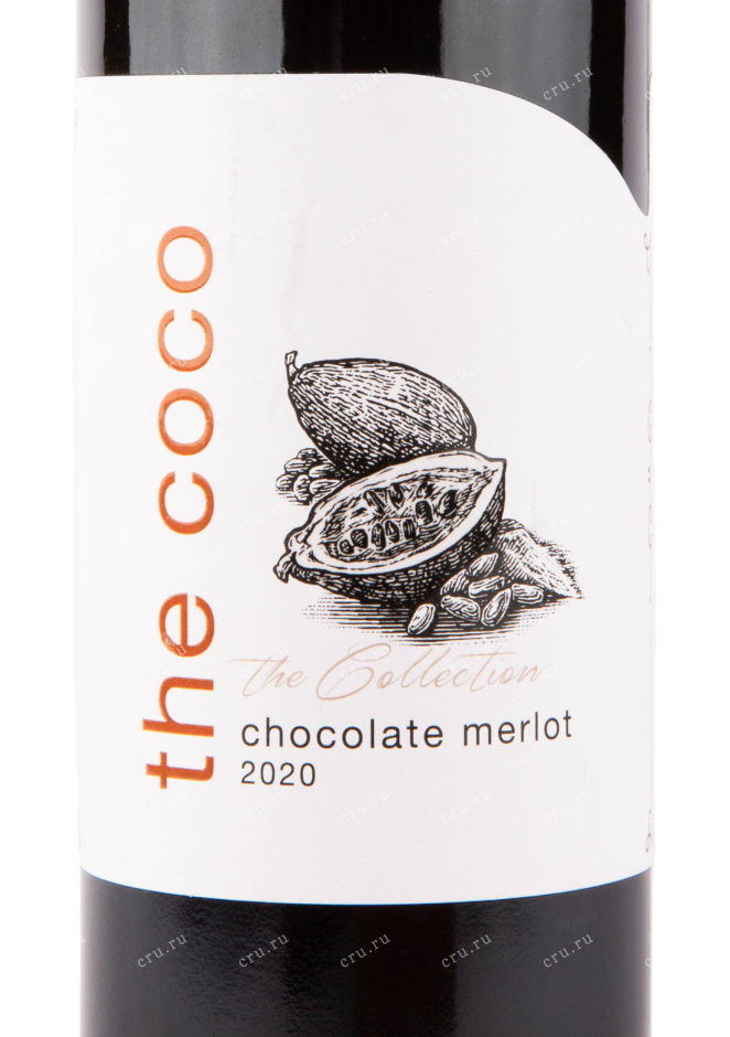 Вино The Collection The Coco Chocolate Merlot 2021 0.75 л