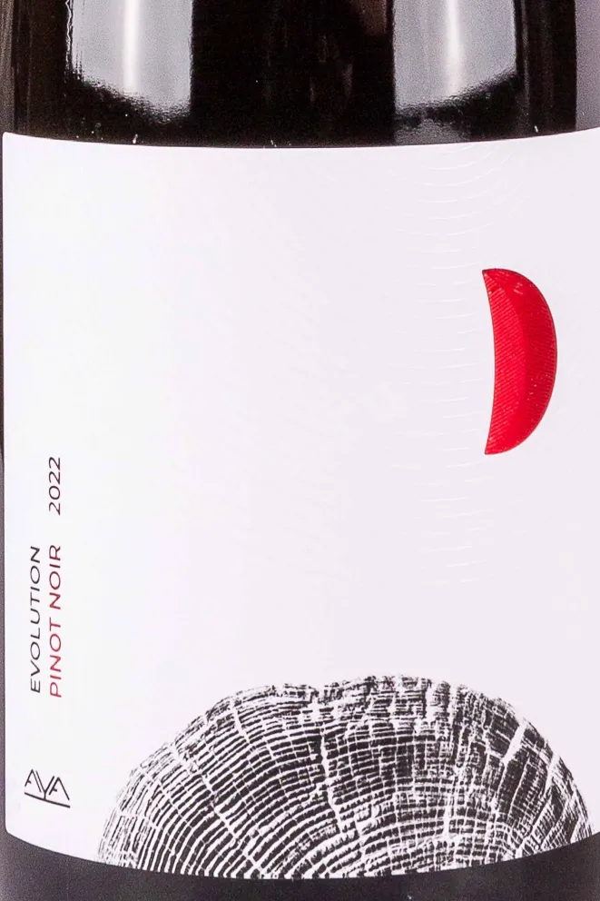 Этикетка Evolution Pinot Noir 2022 0.75 л