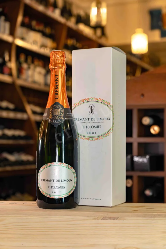 В магазине Крю Профи Tholomies Cremant de Limoux in gift box 2023 0.75 л
