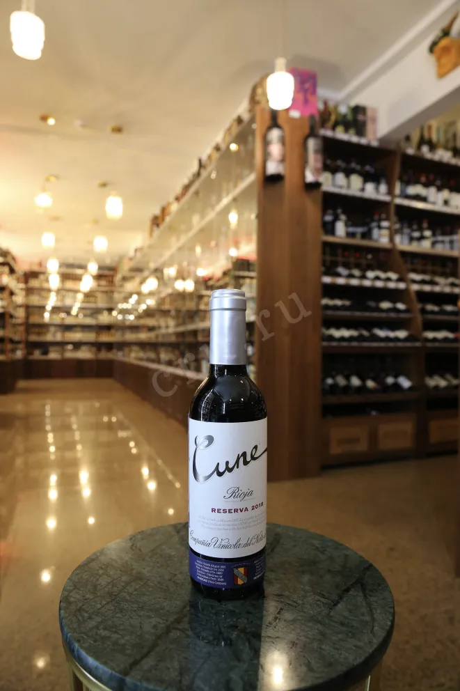 В магазине Крю Профи CVNE Rioja Reserva 2018 0.375 л