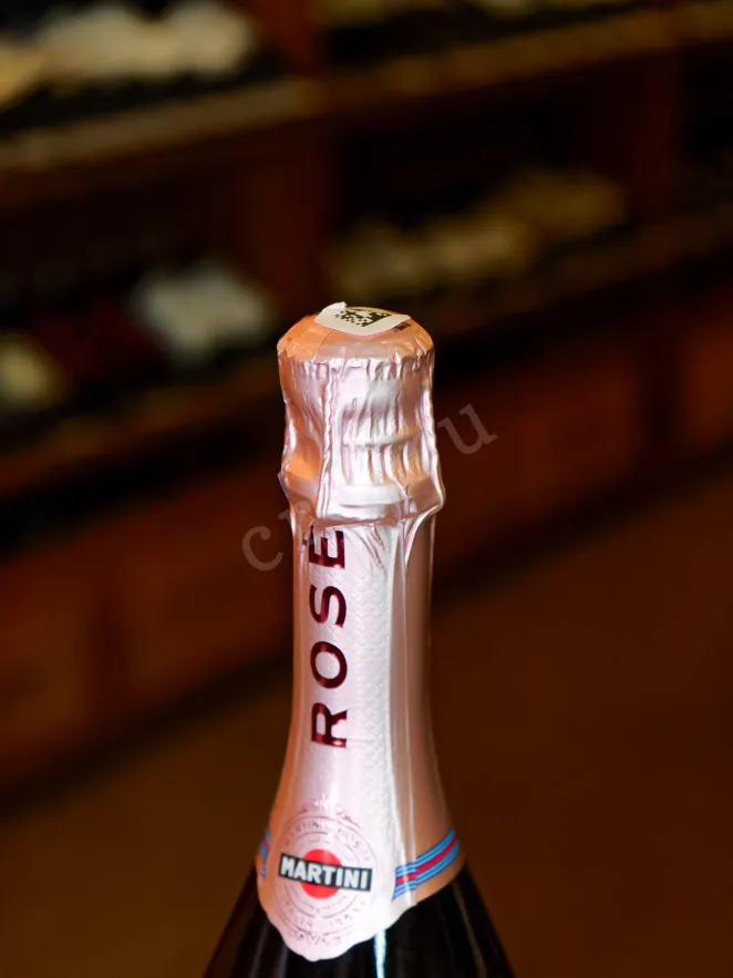 Пробка Martini Rose Extra Dry with gift box 0.75 л