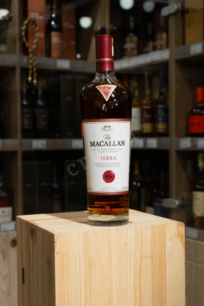 В магазине Крю Профи Macallan Terra in gift box 0.7 л