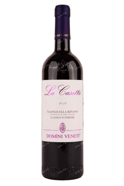 Вино Domini Veneti Valpolicella Classico Superiore Ripasso La Casseta 2018 0.75 л