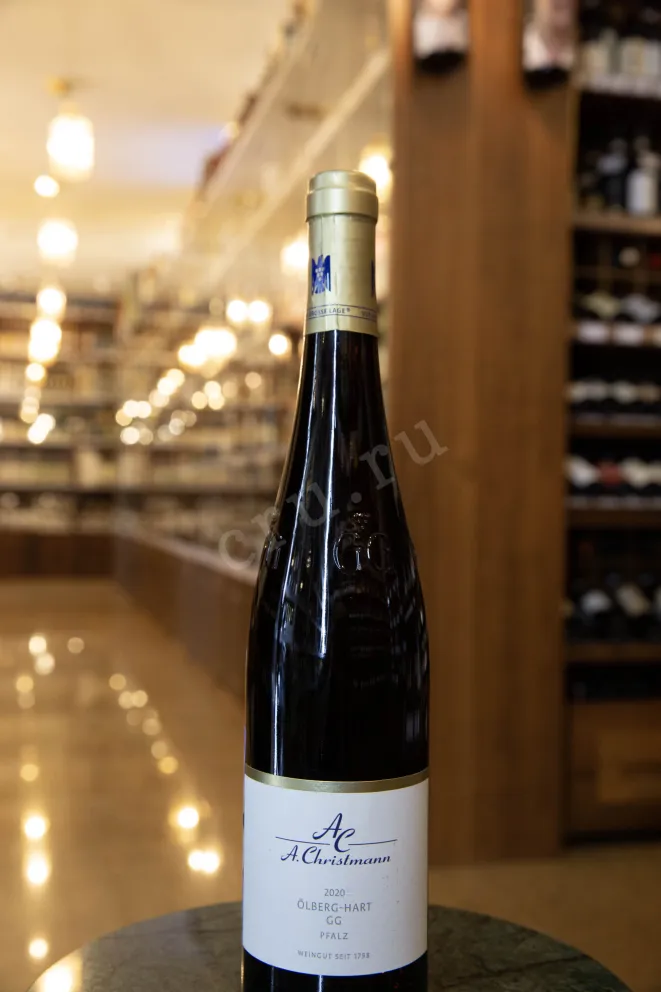В магазине Крю Профи A. Christmann Konigsbacher Olberg-Hart Riesling GG 2020 0.75 л