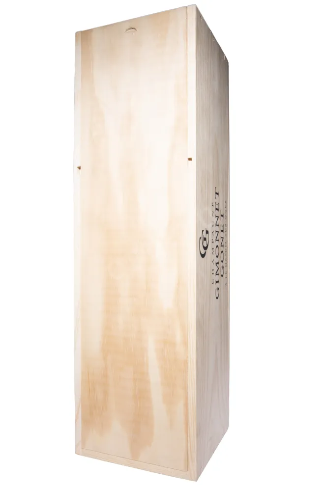Деревянная коробка Gimonnet Gonet L'Origine Blanc de Blancs Grand Cru Champagne in wooden box 2021 3 л