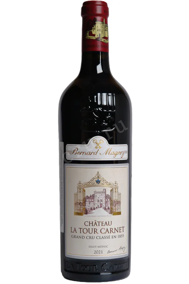 Вино Chateau La Tour Carnet Grand Cru Classe Haut Medoc 2021 0.75 л
