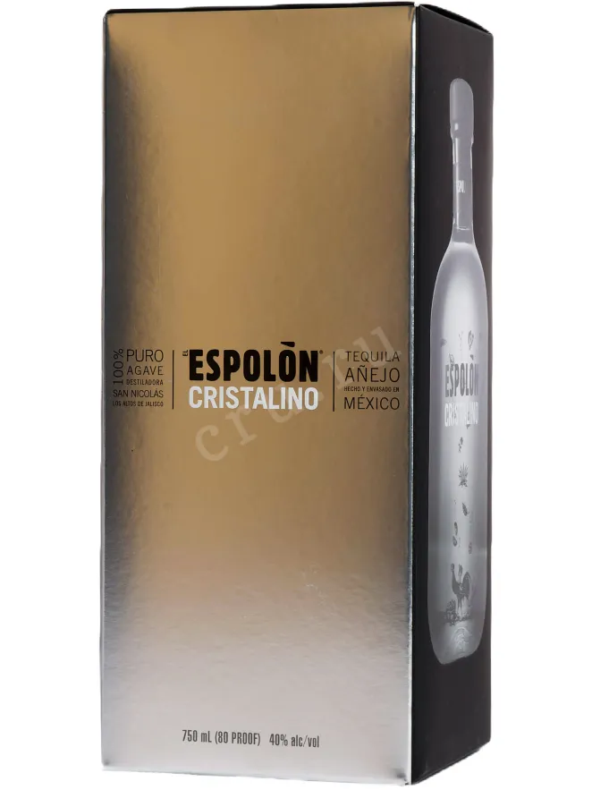 Подарочная коробка Espolon Cristalino 0.75 л